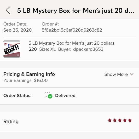 5 LB Mystery Box for Men’s just 50 dollars - Picture 8 of 16